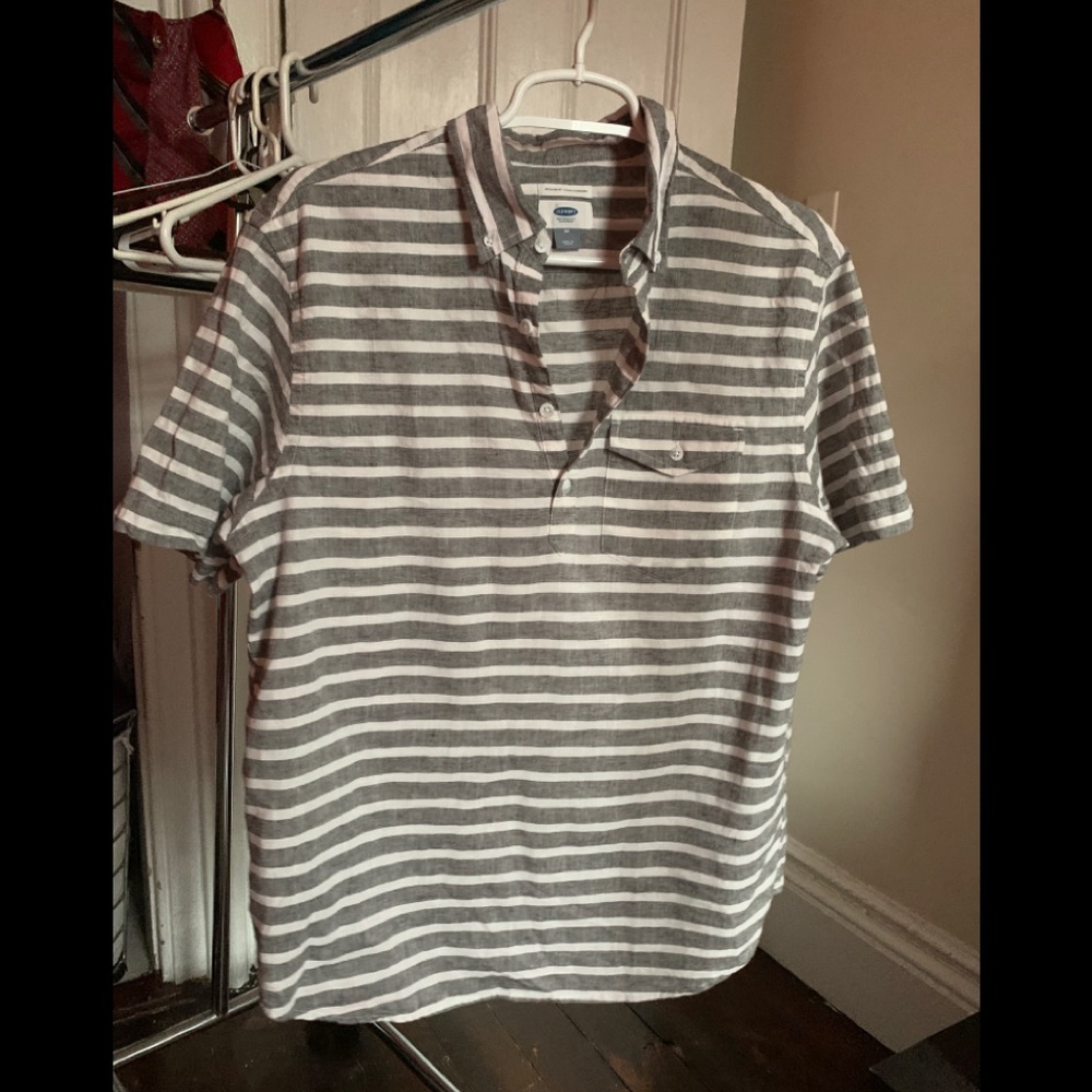 Striped old navy shirt